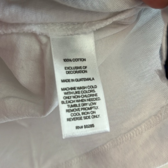 Men’s V-Neck Short Sleeve Cotton Tee - Picture 5 of 5